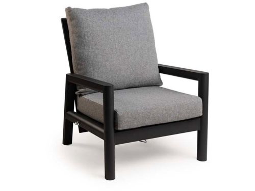 Tierra outdoor - Sevilla lounge stoel charcoal