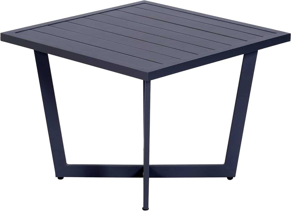 tuin bijzettafel terrastafel vierkant ontspannen buiten weerbestendig