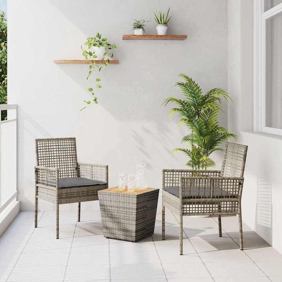 tuin bistroset balkonmeubelset terras buiten ontspannen weerbestendig
