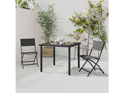 Tuin Eetgroep - Balkonmeubels Zitgroep - Buiten Dineren - Stapelbare