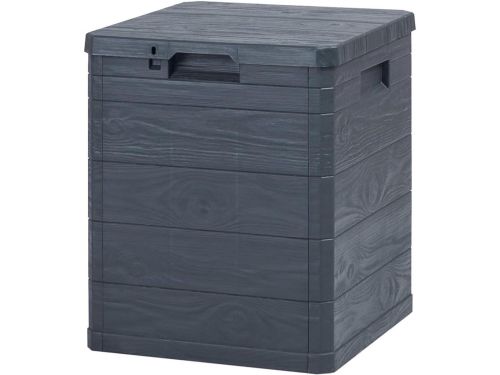 Tuin Opbergbox - Buitenbox Opslag - Tuinspullen Opbergen - Houtstructuur