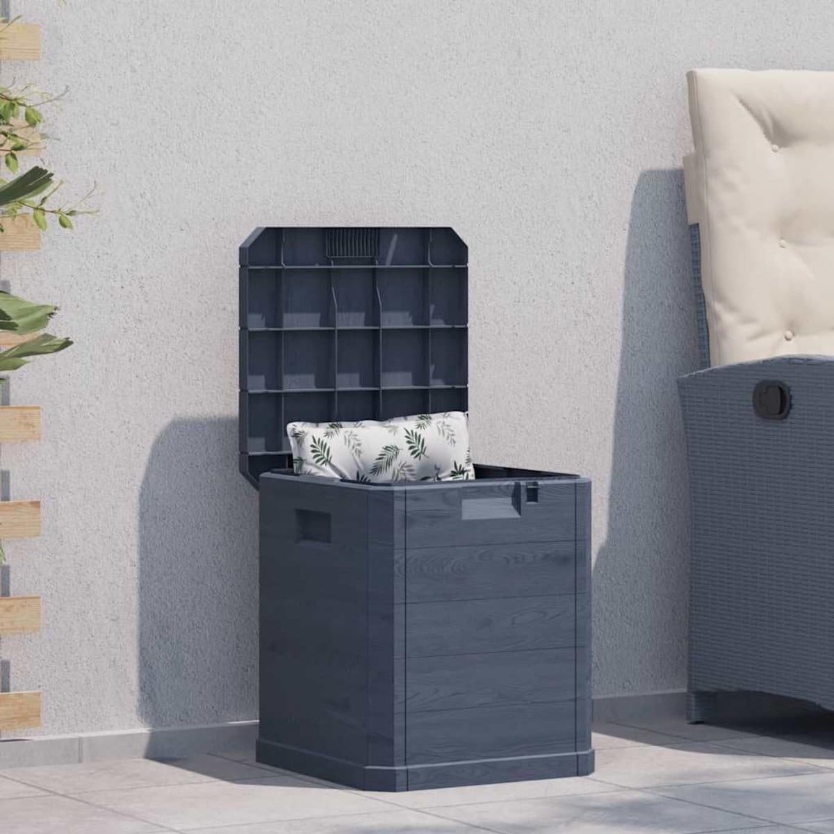 tuin opbergbox outdoor kist kussens opbergen weerbestendig
