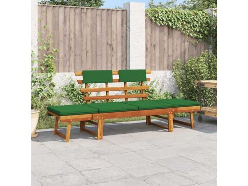 Tuinbank & Ligbed 2-in-1 153-190 x 68 x 74 cm