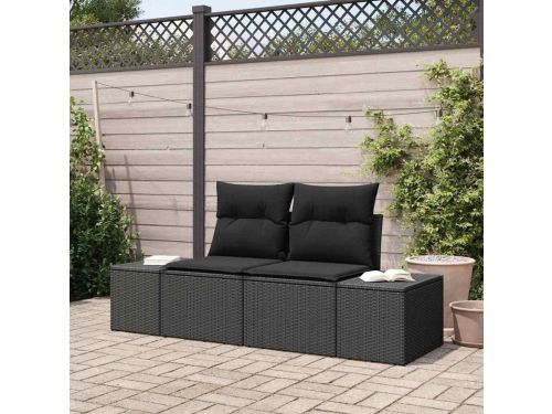 Tuinbank met kussen - Loungebank buiten - Ontspannen in tuin