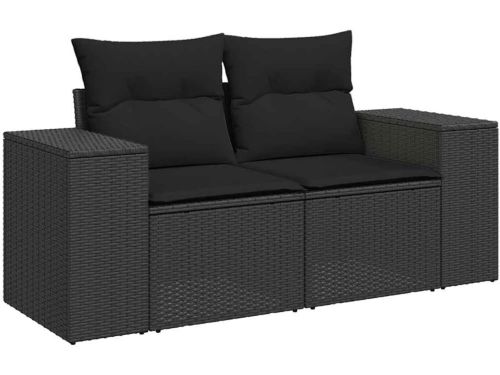 Tuinbank met kussens - Loungebank buiten - Genieten van de
