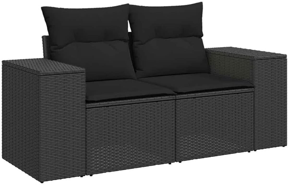 tuinbank met kussens loungebank buiten genieten van de