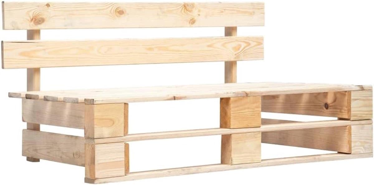 tuinbank pallet houten loungebank ontspannen buiten geïmpregneerd