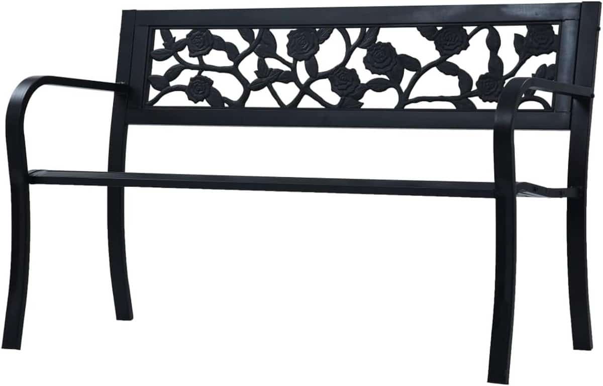 tuinbank parkbank buiten zitten vintage stijl