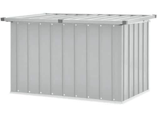 Tuinbox, grijs, 109 x 67 x 65 cm