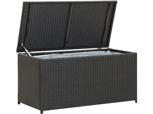 Tuinbox Opslag Kist voor Buiten Gebruik 100x50x50 cm Poly Rattan