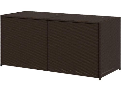 Tuinbox Poly Rattan - Opbergbox Tuinkist - Buiten Opbergen