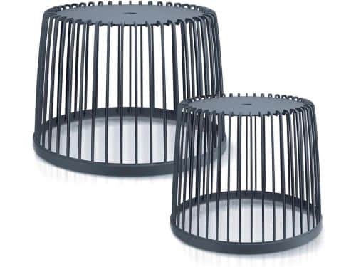 Tuinmand Bijzettafel - Decoratieve mand - Tuin en terras