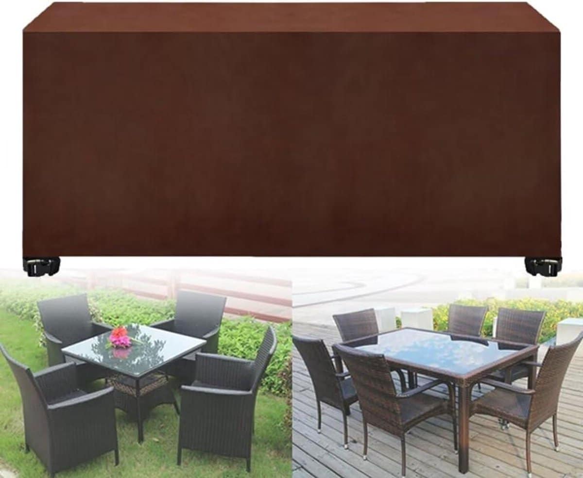 tuinmeubelhoes waterdicht outdoor tafel stoel bank hoes rechthoekig winddicht anti