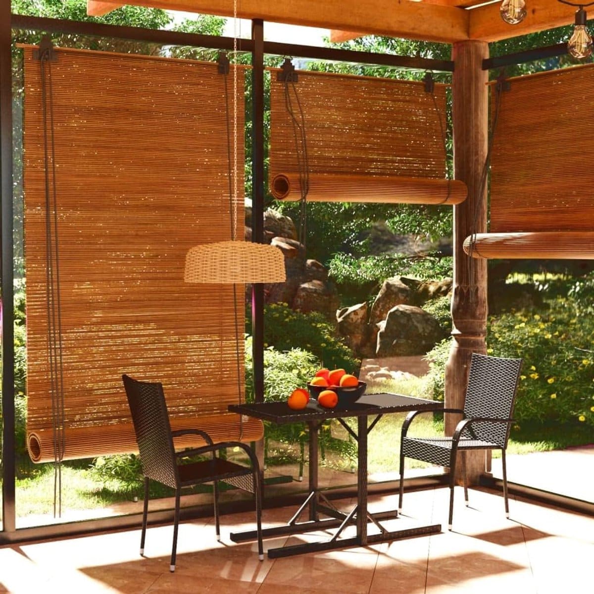 tuinmeubelset 3 delig terrasset balkonset buiten zitten stapelbare