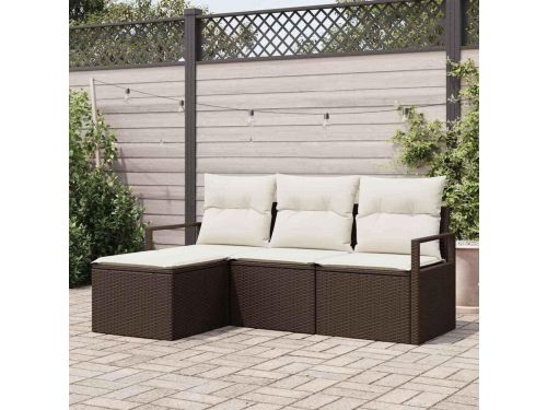 Tuinmeubelset 4 stuks - Balkonset Lounge - Ontspannen Buiten
