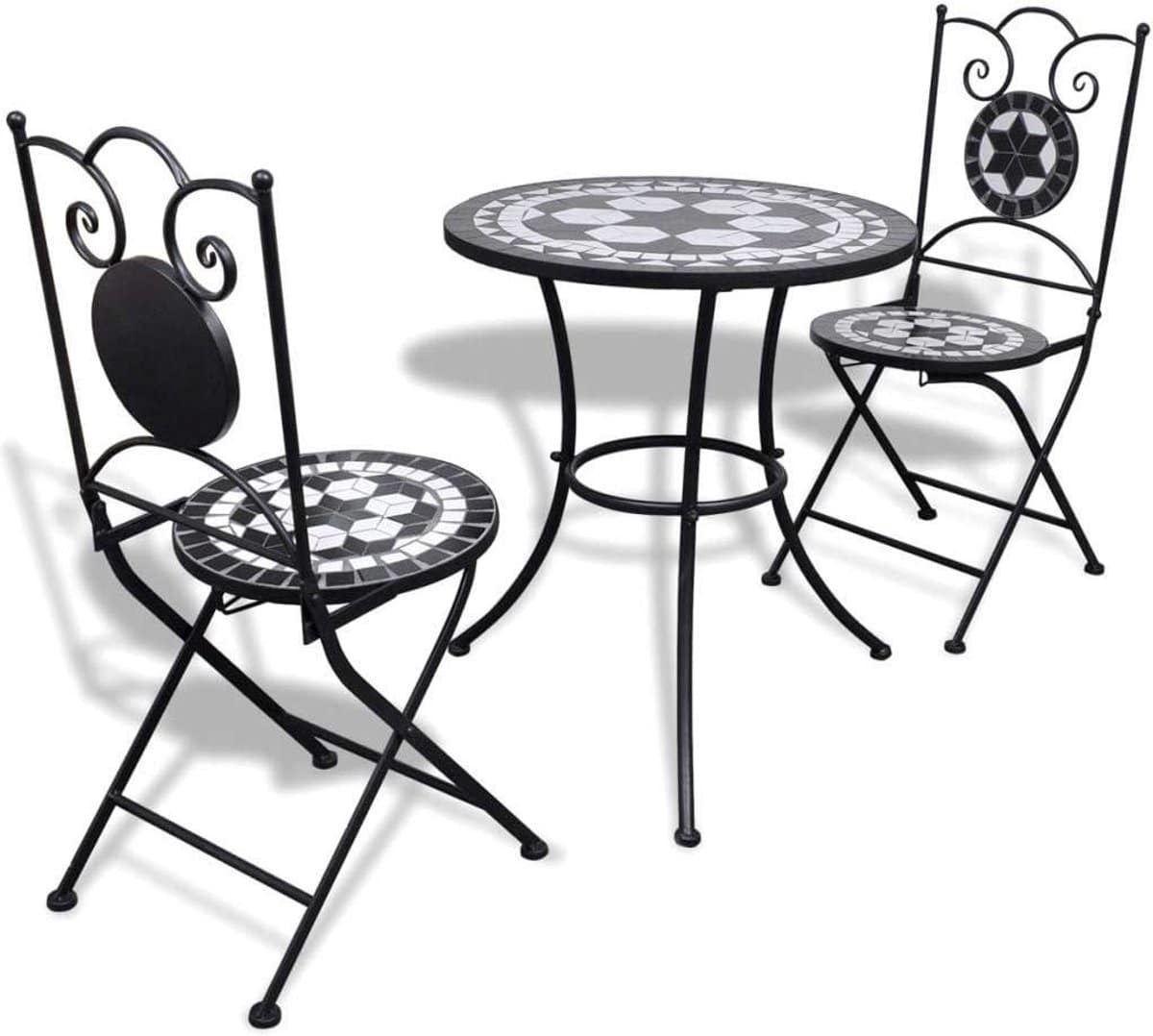 tuinmeubelset mozaïek balkonset terras buiten zitten ijzeren
