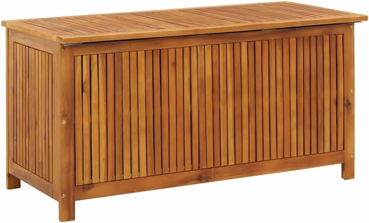 tuinopbergbox kussenbox tuinkist tuinspullen opbergen massief acaciahout