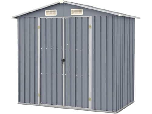 Tuinschuur Verzinkt Staal - Tuinhuisje Opbergbox - Tuinspullen Opbergen