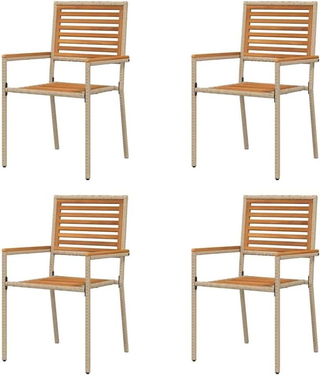 tuinstapelstoelen terrasstoelen lounge stoelen buiten zitten stapelbaar