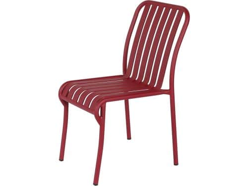Tuinstoel Aluminium - Buitenstoel Stapelbaar - Buiten Zitten - Ergonomische