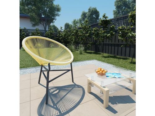 Tuinstoel - Lounge stoel - Buiten relaxen - Waterdicht polyrotan