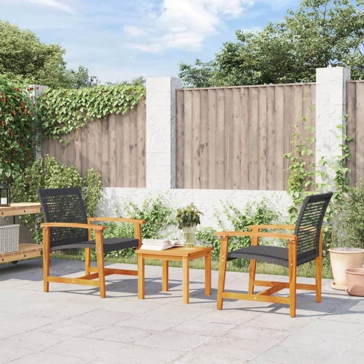 tuinstoelen bistroset zitje voor buiten genieten op terras