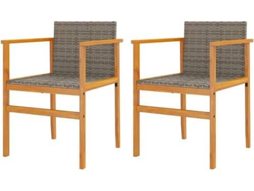 Tuinstoelen Poly Rattan - Loungestoel Buiten Terrasstoel - Buiten Ontspannen