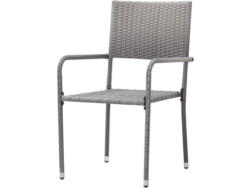 Tuinstoelen Rotan - Buitenstoelen Eettafel - Buiten Eten - Stapelbaar