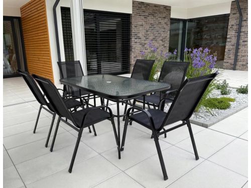 Tuinstoelen Stapelbaar - Balkonstoelen Tuinmeubelen - Buiten Zitten - Hoge