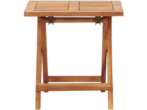 Tuintafel Bijzettafel - Houten Tafel - Buiten Ontspannen - Inklapbaar
