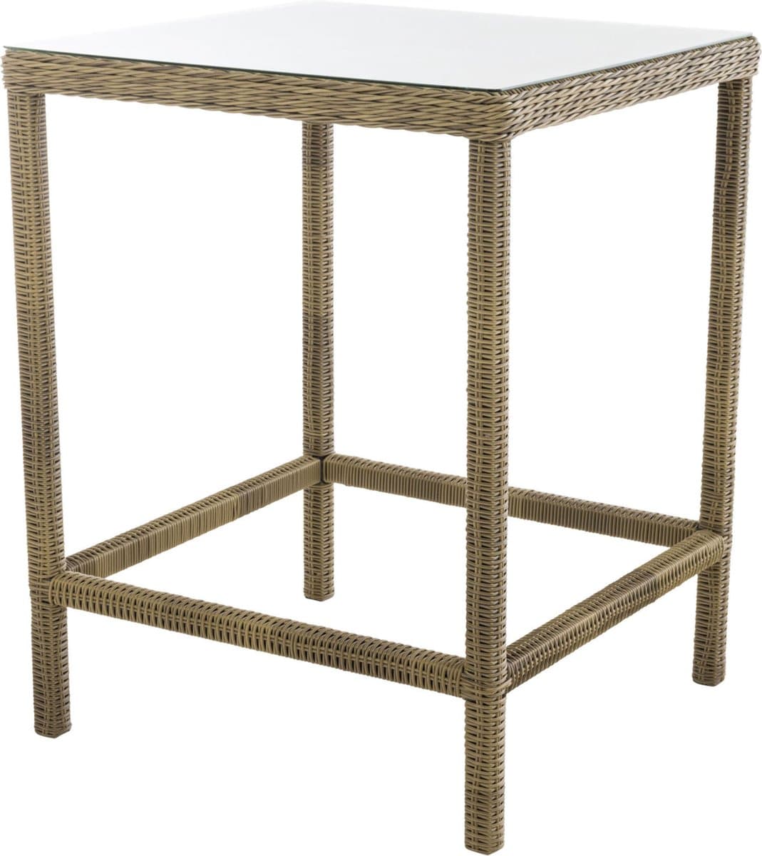 tuintafel deluxe bartafel creme tuintafel kunststof