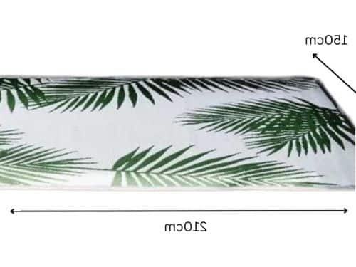 Tuintapijt Blad Design - Buitenkleed Terrastapijt - Buiten Zitten