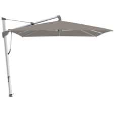 tweedekans glatz zweefparasol sombrano® s+ 400x300cm stofklasse 4 (461 taupe)
