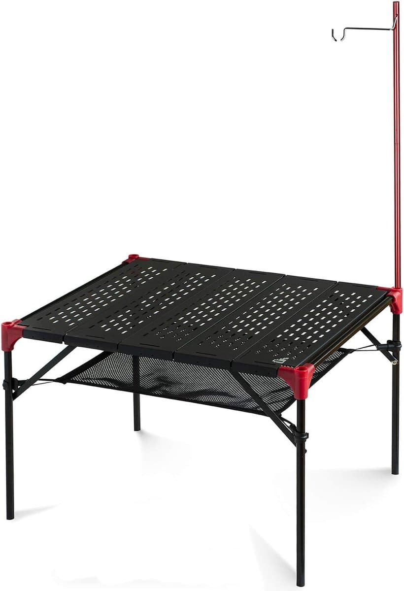 uitschuifbare klaptafel compacte tafel kamperen en buiten