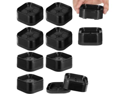 Verstelbare Meubelpootverhogers - 4 Stuks Stapelbare Rizers voor Tafel