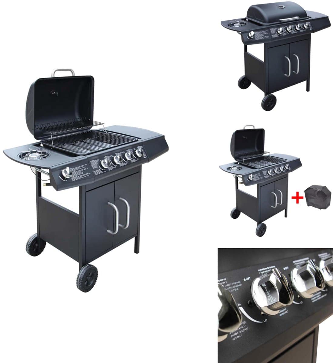 vidaxl gas barbecue gas barbecues gas bbq