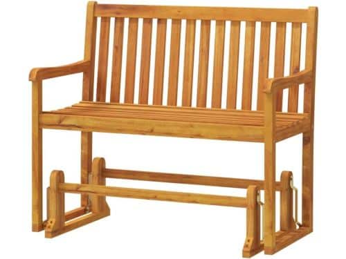 vidaXL Schommelbank tuinbank 110 cm acaciahout