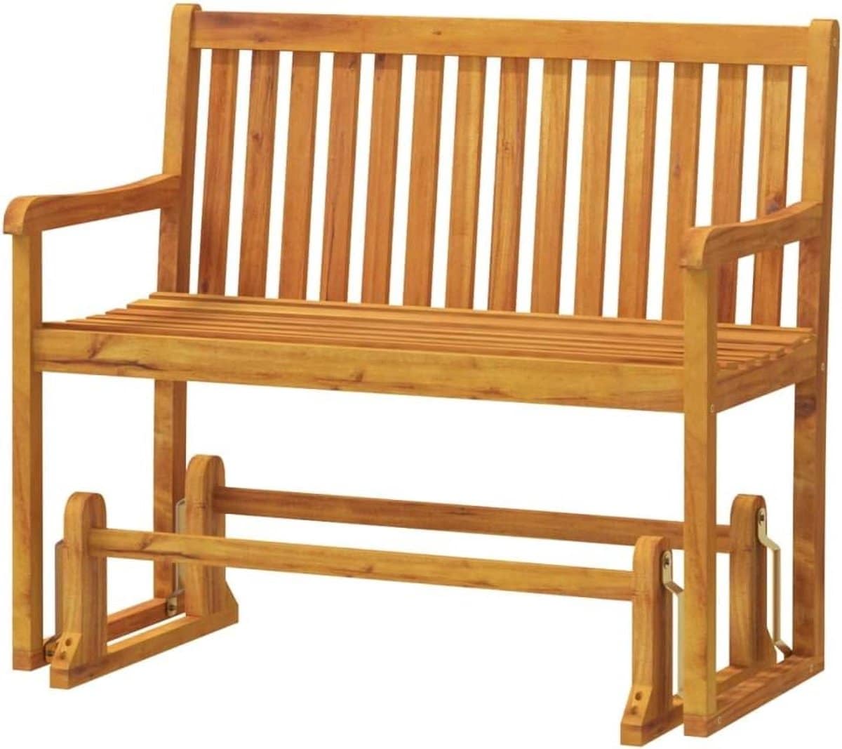 vidaxl schommelbank tuinbank 110 cm acaciahout