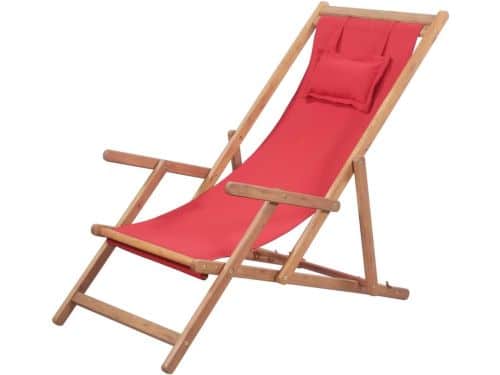 Vouwstoel Hout - Strandstoel Lounge - Ontspannen Buiten - 3