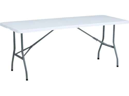 Vouwtafel - Klaptafel Bijzettafel - Evenementen en Werk - Stevige