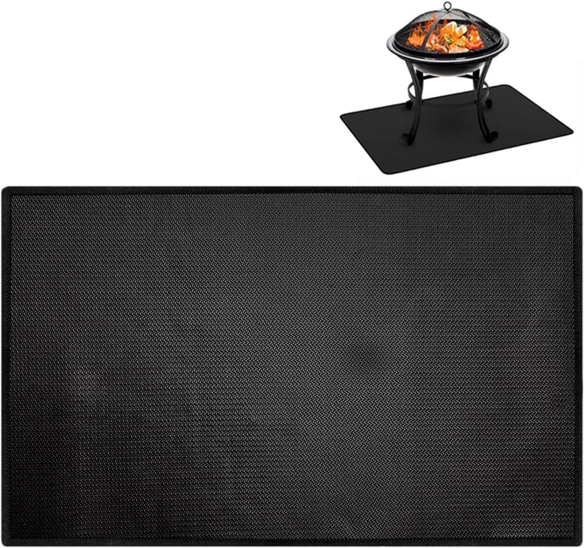 vuurplaatsmat kampeermat bbq schild buiten koken terras