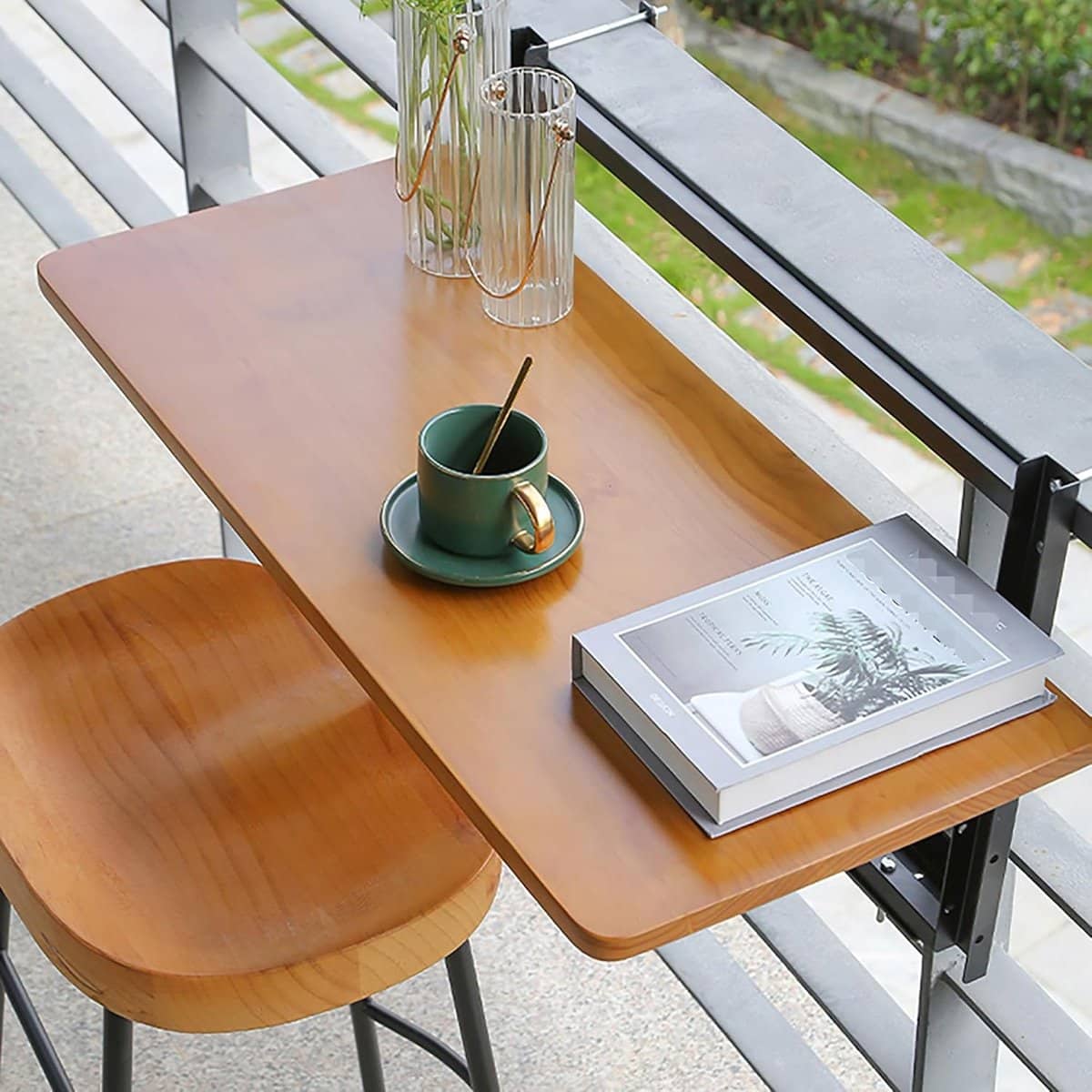 wandbureau inklapbaar klaptafel balkon kleine ruimtes in