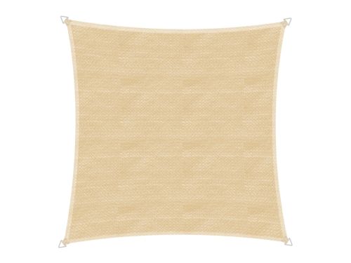 Windhager Schaduwdoek Capri Vierkant Champagne 4x4m