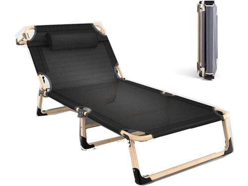 Zero Gravity Ligstoel - Opklapbed Lounge Stoel - Buiten Ontspannen