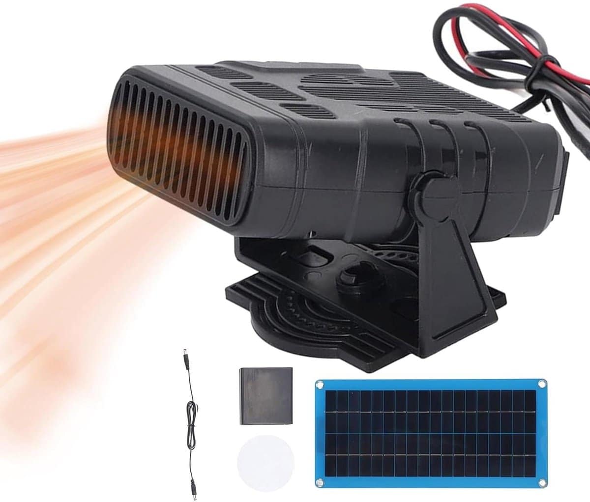 zonnepaneel verwarming draagbare heater buitenruimte verwarmen compact
