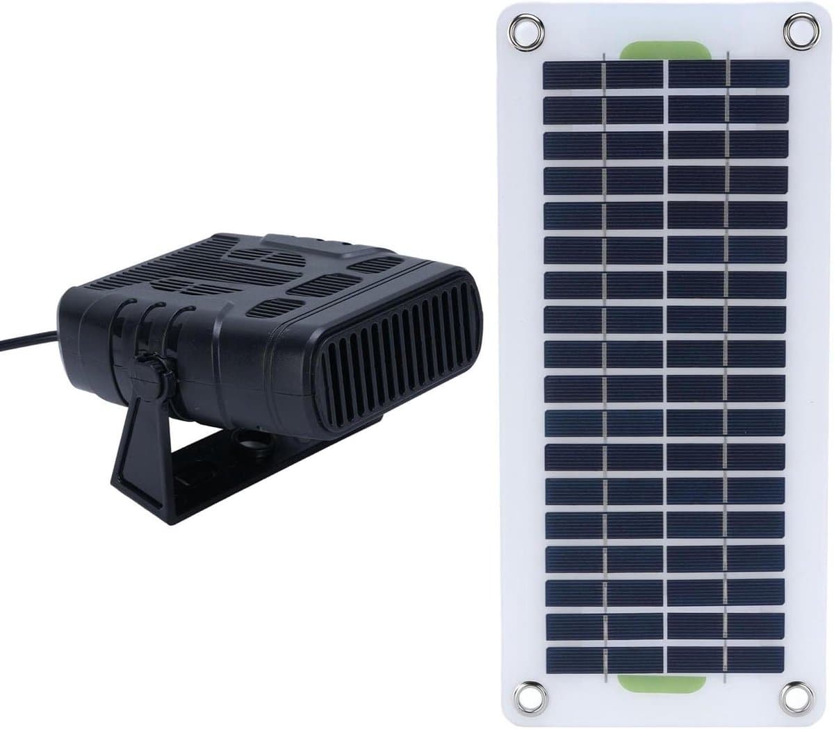 zonneverwarmer ventilator draagbare verwarmer buiten verwarmen temperatuurcontrole