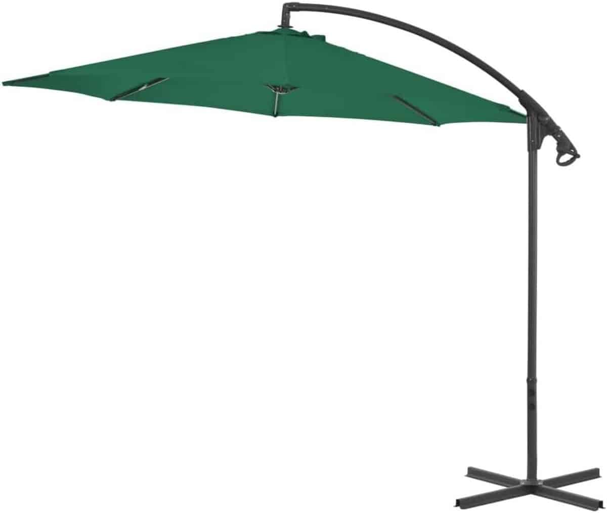 zweefparasol 300 cm terrasparasol buiten schaduw creëren