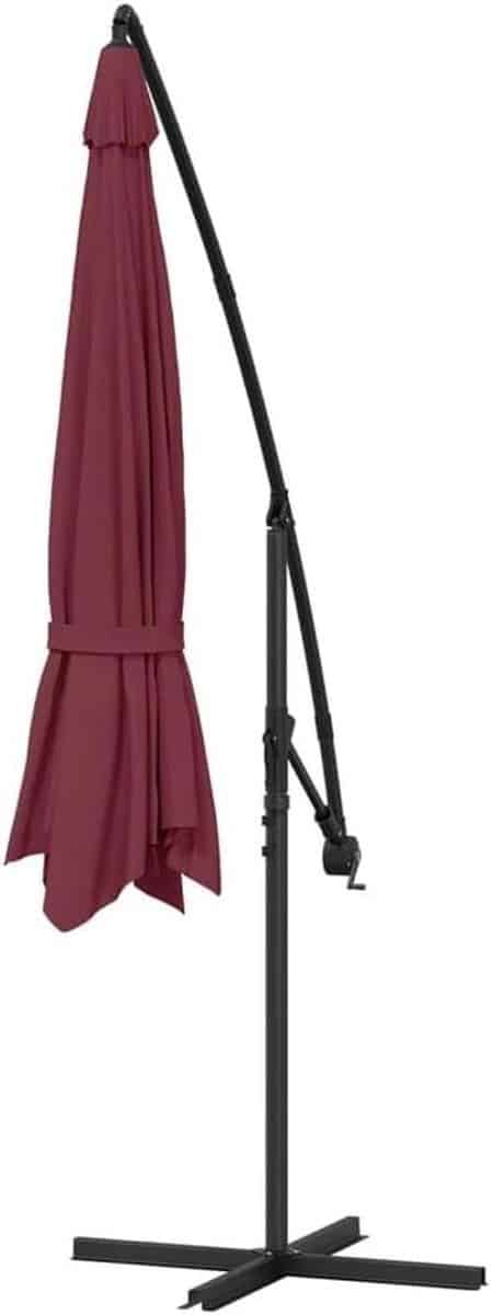 zweefparasol 350 cm tuinparasol schaduw terras ontspannen