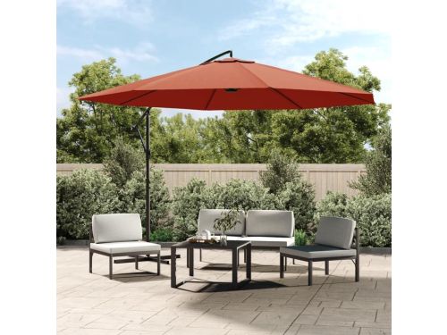 Zweefparasol Aluminium Mast - Grote Schaduwdoek - Buiten Zonnen