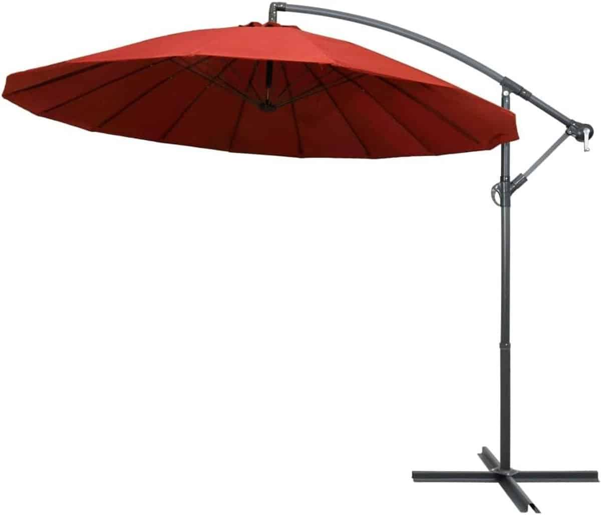 zweefparasol aluminium tuinparasol schaduw bescherming tegen zon